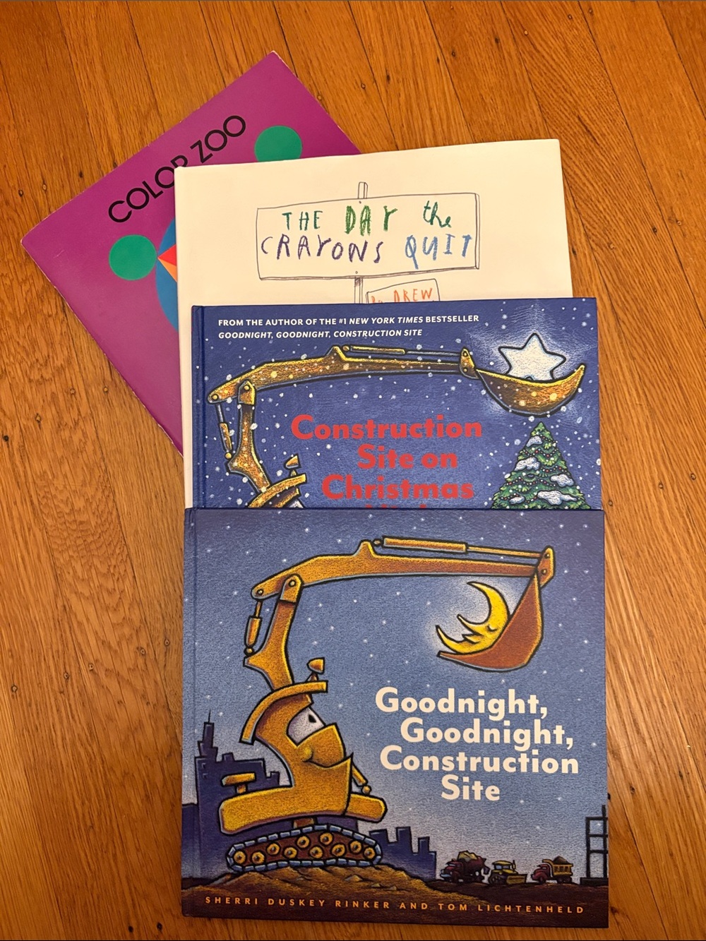 Goodnight, Goodnight, Construction Site - Blue - Kids Book Bundle